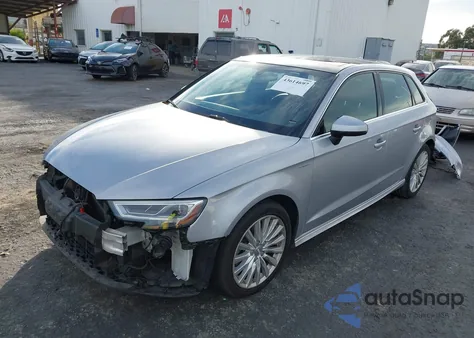 2017 Audi A3 E-Tron 1.4T Premium из США, поврежденный, VIN WAUTPBFF5HA045079